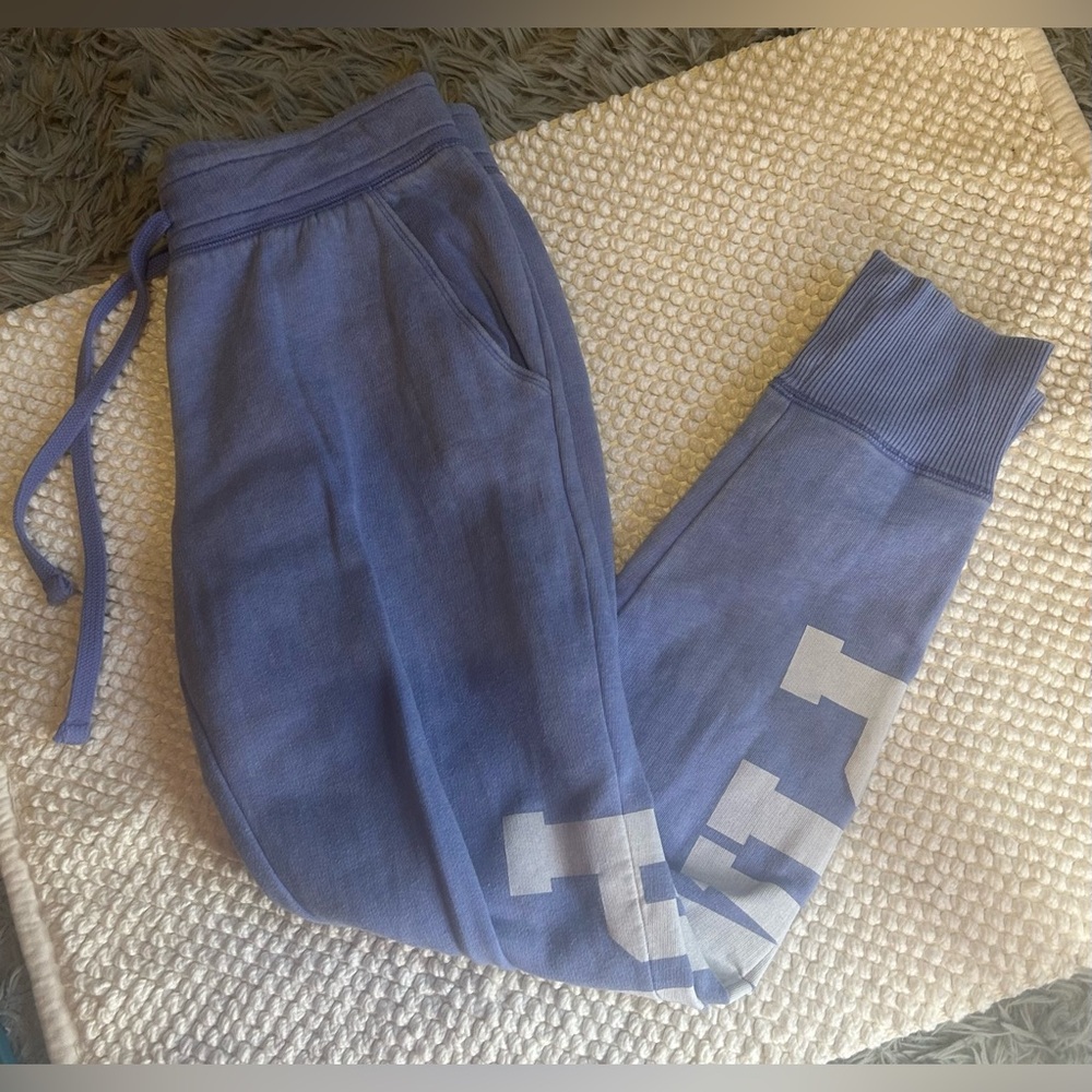 PINK Victoria's Secret Blue Sweatpants Relaxed Fit